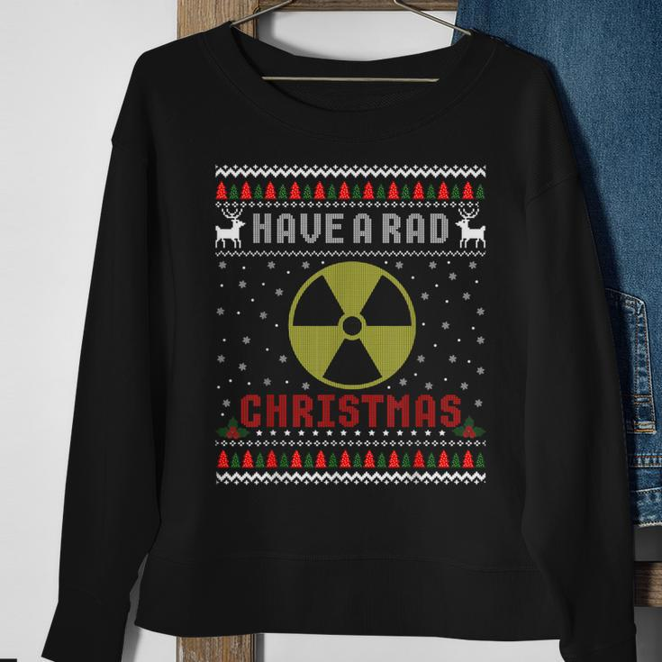 Radiologist Have A Rad Christmas Radiology Ugly Sweater Sweatshirt Gifts for Old Women