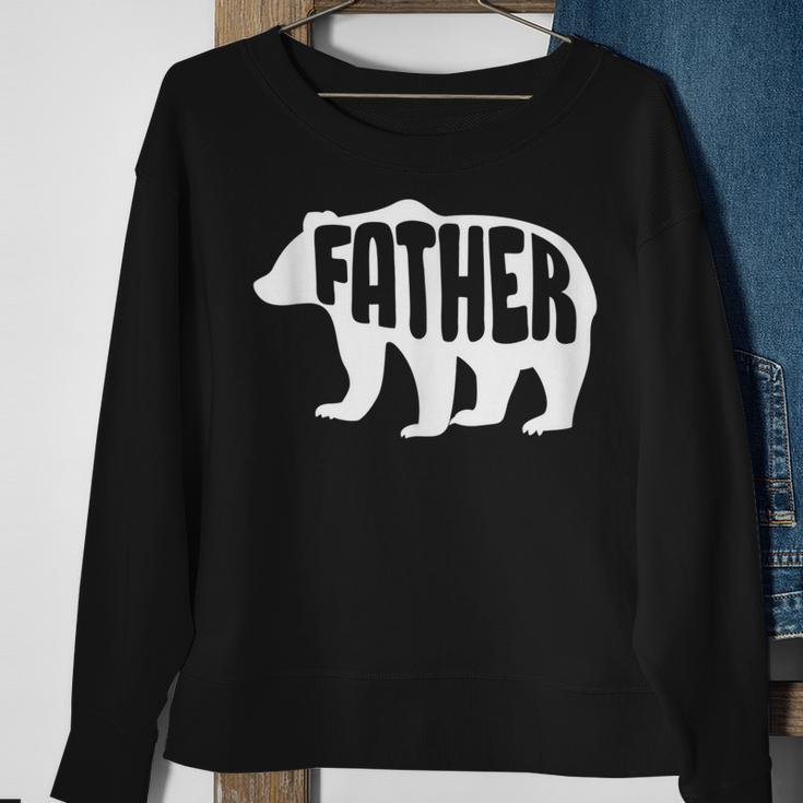 Relationship Bear Fathers Son Day Gift For Mens Sweatshirt Gifts for Old Women