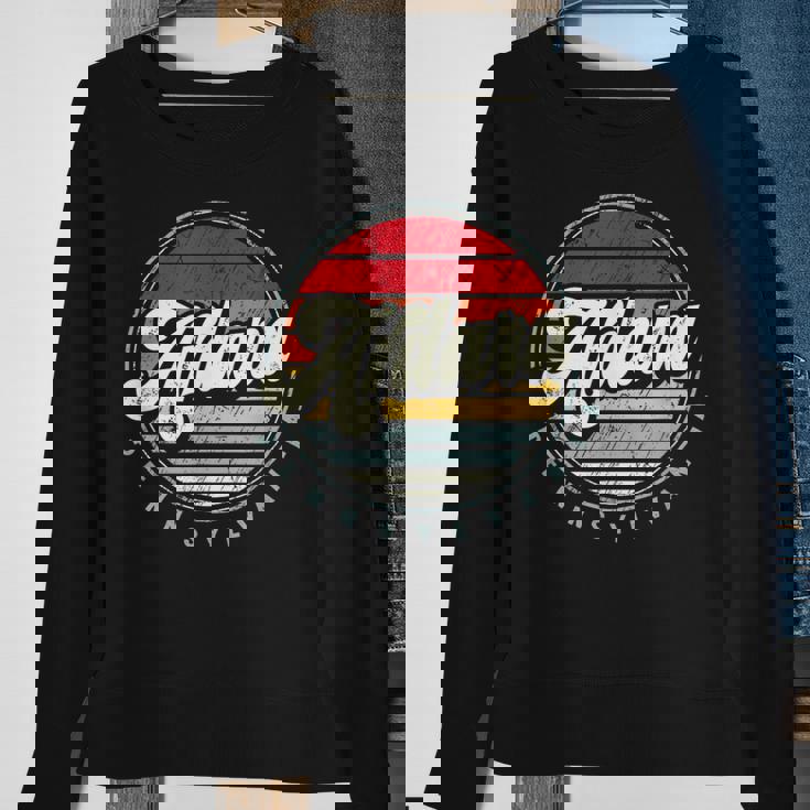 Retro Ardara Home State Cool 70S Style Sunset Sweatshirt Gifts for Old Women