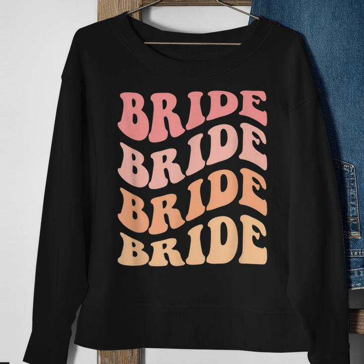 Retro Batch Bachelorette Party Outfit Bride Funny Sweatshirt Gifts for Old Women