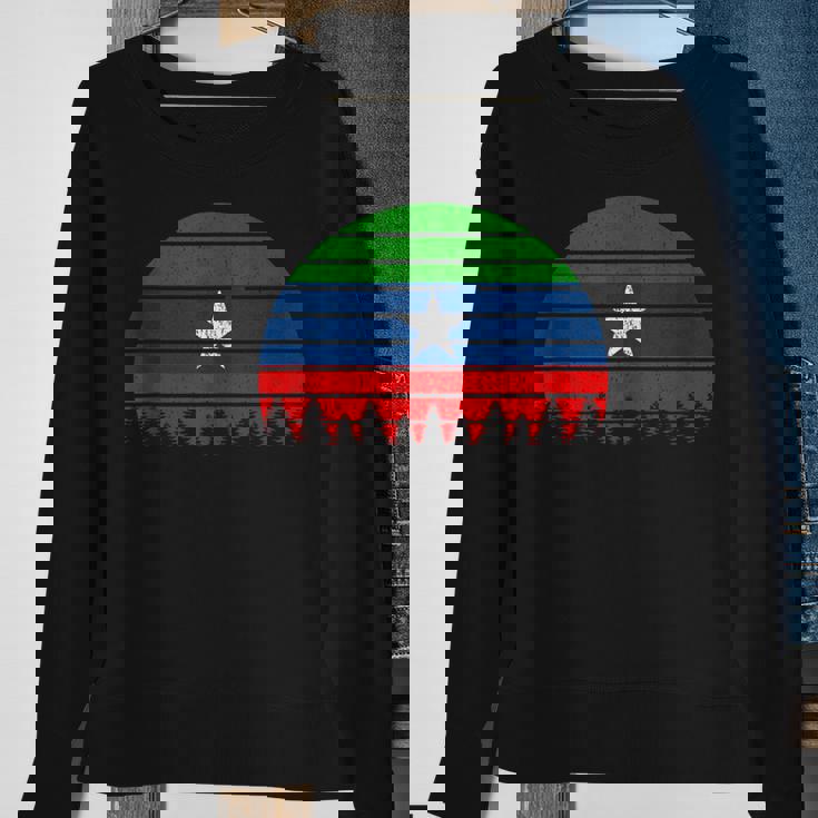 Retro Vintage Flag Of Ogadenia Somali Ethiopia Ogaden Sweatshirt Gifts for Old Women
