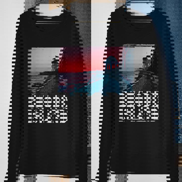 Rhode Island Rhode Island Pride Rhode Island Sweatshirt Gifts for Old Women
