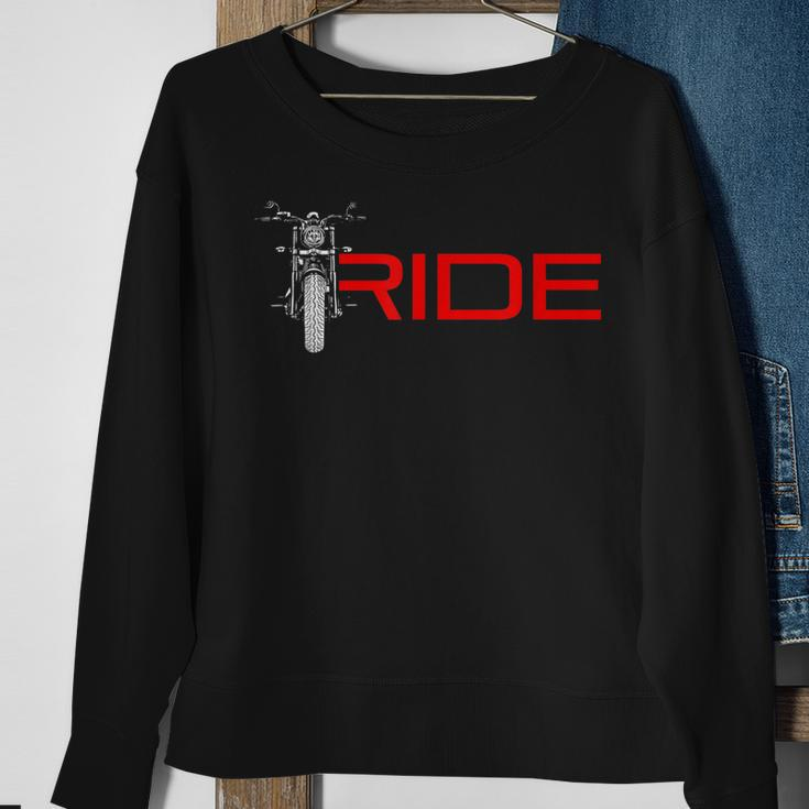 Ride Motorcycle Apparel Motorcycle Sweatshirt Gifts for Old Women