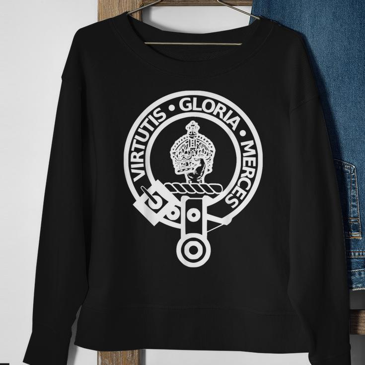 Robertson Scottish Family Clan Name Crest Shield Sweatshirt Gifts for Old Women