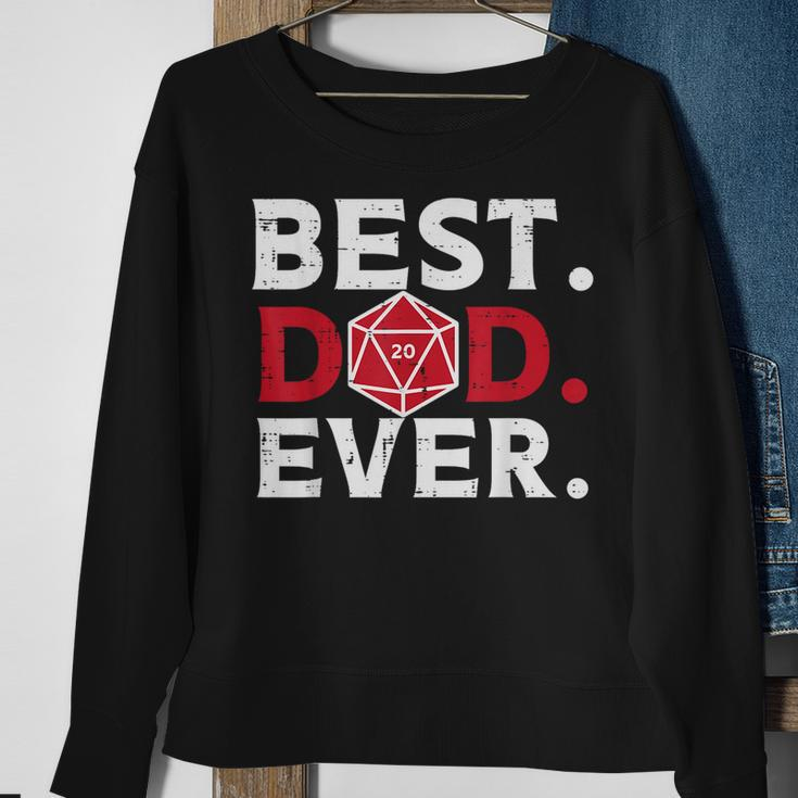 Rpg Best Dad Ever Gamer Daddy Papa Sweatshirt Gifts for Old Women