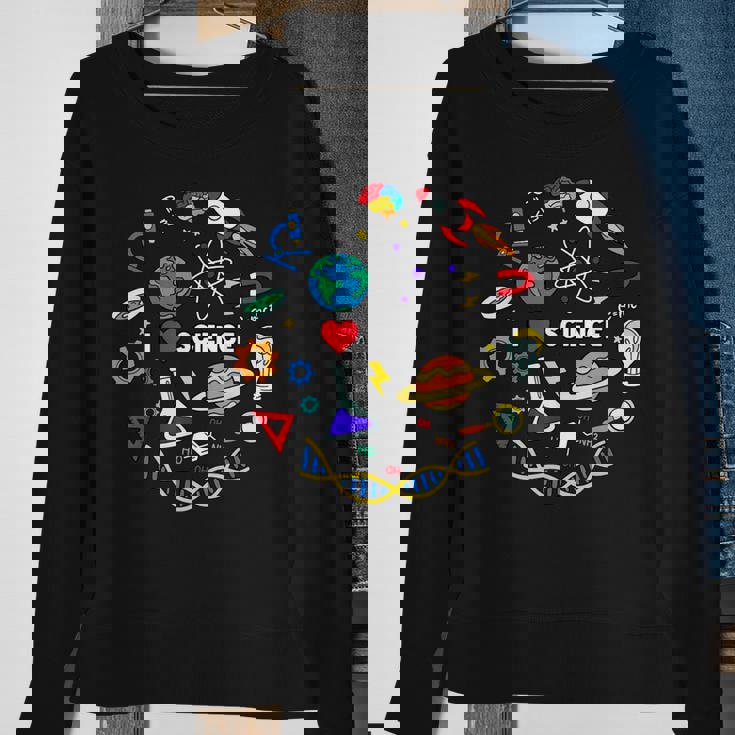 Science Lover Science Student Chemistry Science Sweatshirt Gifts for Old Women