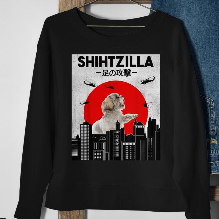Shih Tzu Shih Tzu Shih Tzu Lover Shih Tzu Sweatshirt Gifts for Old Women