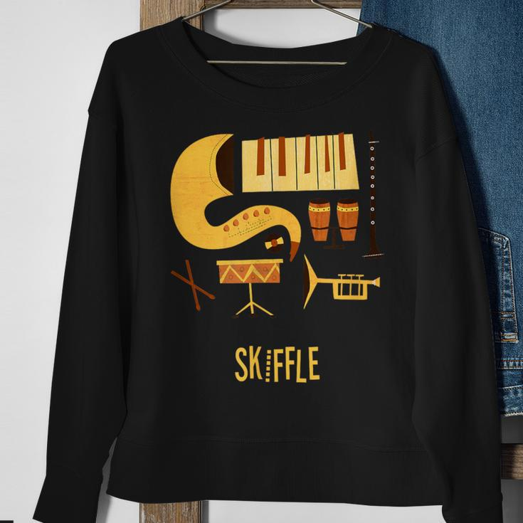 Skiffle Vintage Jazz Music Sweatshirt Gifts for Old Women