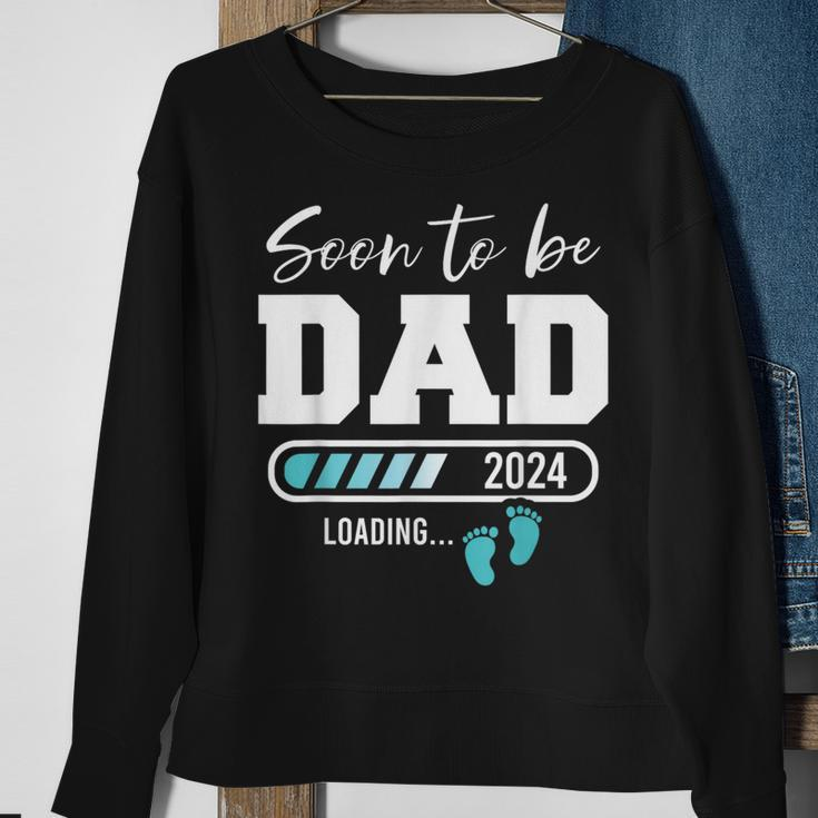 Soon To Be Dad Est 2024 New Dad Pregnancy Sweatshirt Gifts for Old Women
