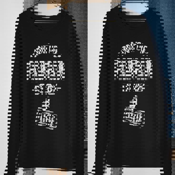 Soon To Be Pawpaw Again Promoted To Pawpaw Again 2024 Sweatshirt Gifts for Old Women