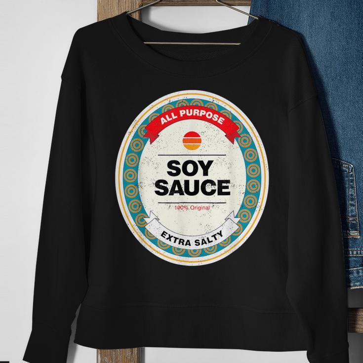Soy Sauce Easy Halloween Costume Matching Group Couples Sweatshirt Gifts for Old Women