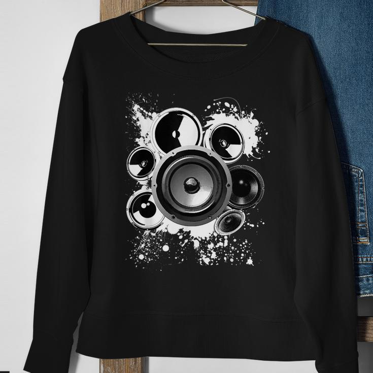 Speaker Building Electronics Sound Frequency Subwoofer Inch Sweatshirt Gifts for Old Women
