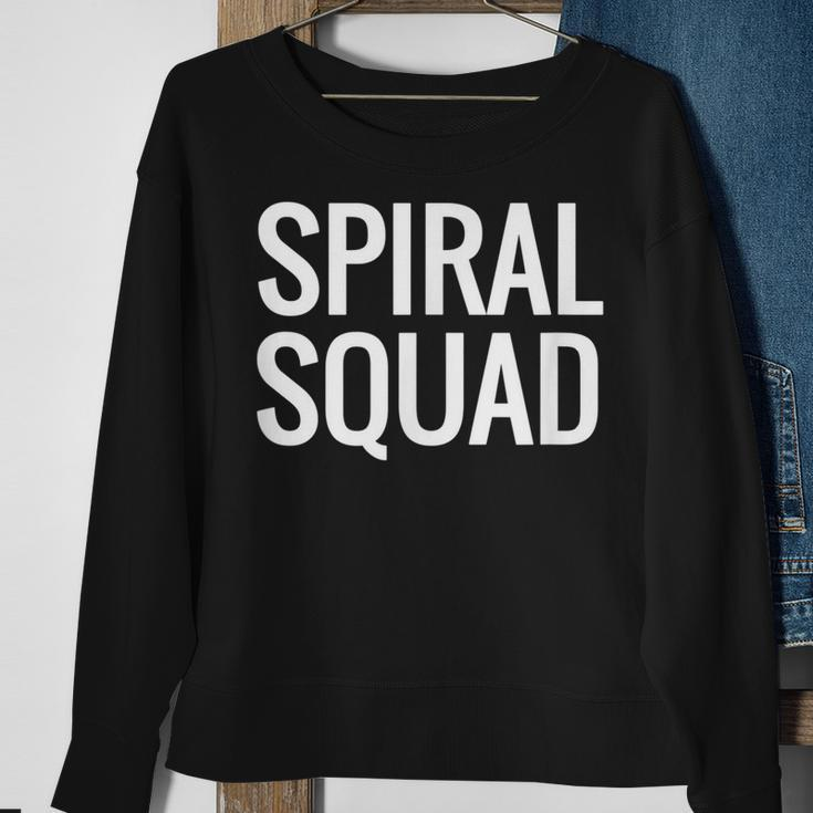 Spiral Squad Party Drinking Sweatshirt Gifts for Old Women