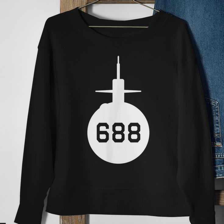 Ssn688 Navy Submarine Uss Los Angeles Sweatshirt Gifts for Old Women