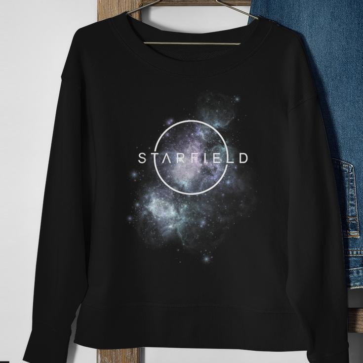 Starfield Star Field Space Galaxy Universe Sweatshirt Gifts for Old Women