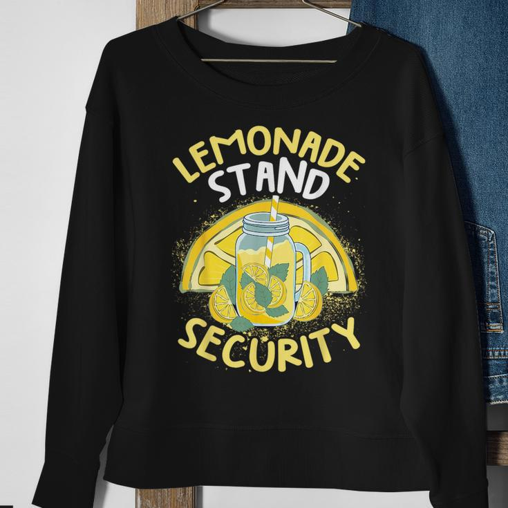Summer Fun Lemonade Stand Security Boss Lemonade Crew Sweatshirt Gifts for Old Women