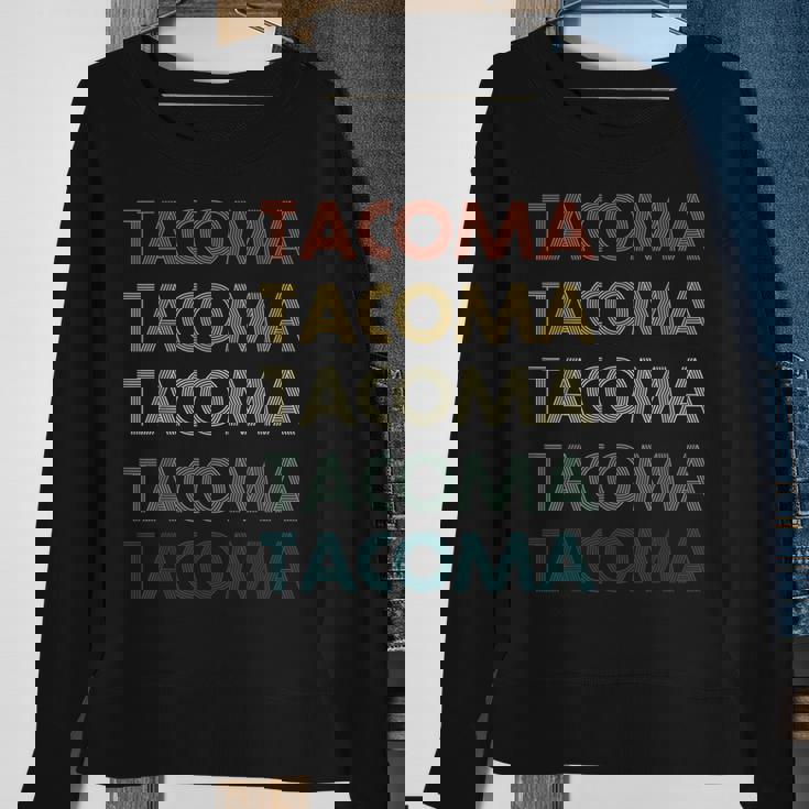 Tacoma Washington Pride Vintage State Retro 70S Washington Sweatshirt Gifts for Old Women