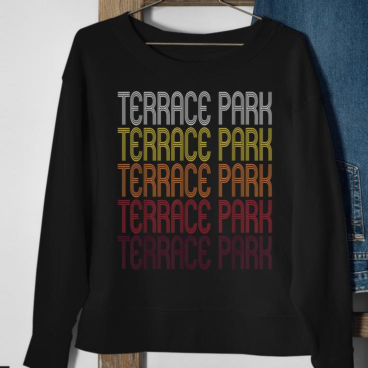 Terrace Park Oh Vintage Style Ohio Sweatshirt Gifts for Old Women