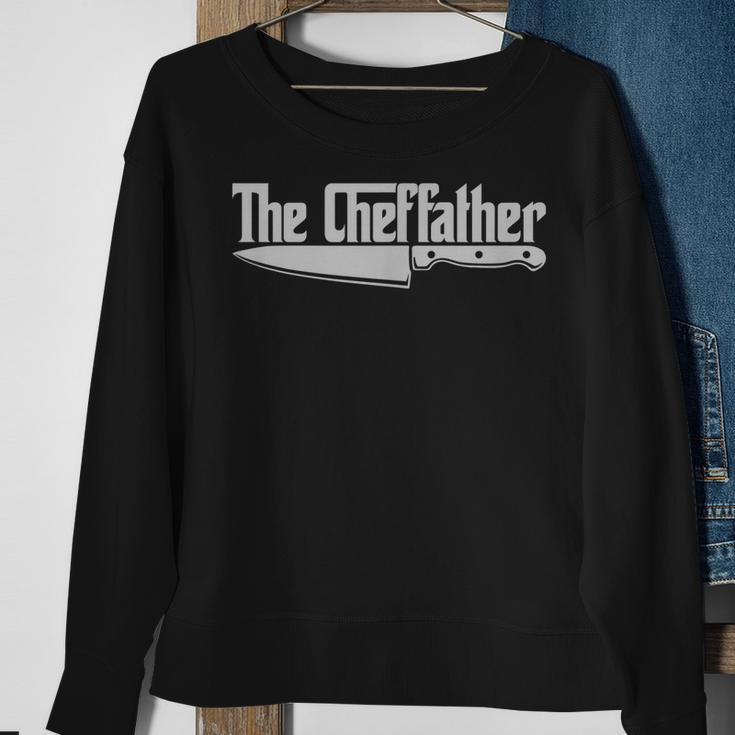 The Chef Father Funny Cooking Master Sweatshirt Gifts for Old Women