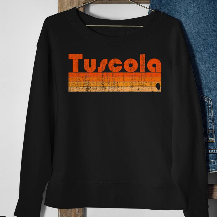 Tuscola Illinois Retro 80S Style Sweatshirt Gifts for Old Women