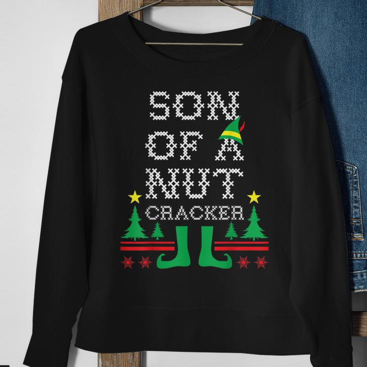 Ugly Christmas Sweater Son Of A Nutcracker NoveltySweatshirt Gifts for Old Women