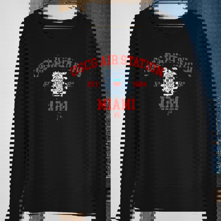 Uscg Coast Guard Air Station Cgas Miami Sweatshirt Gifts for Old Women Uscg Coast Guard Air Station Cgas Miami Sweatshirt Gifts for Old Women