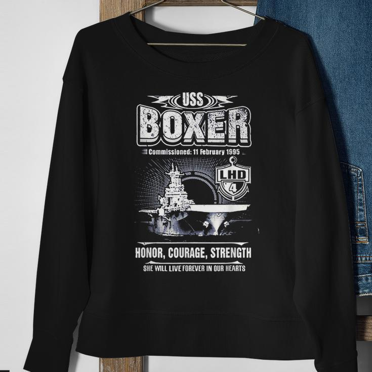 Uss Boxer Lhd4 Sweatshirt Gifts for Old Women
