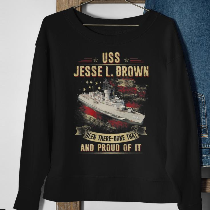Uss Jesse L Brown Ff1089 Sweatshirt Gifts for Old Women
