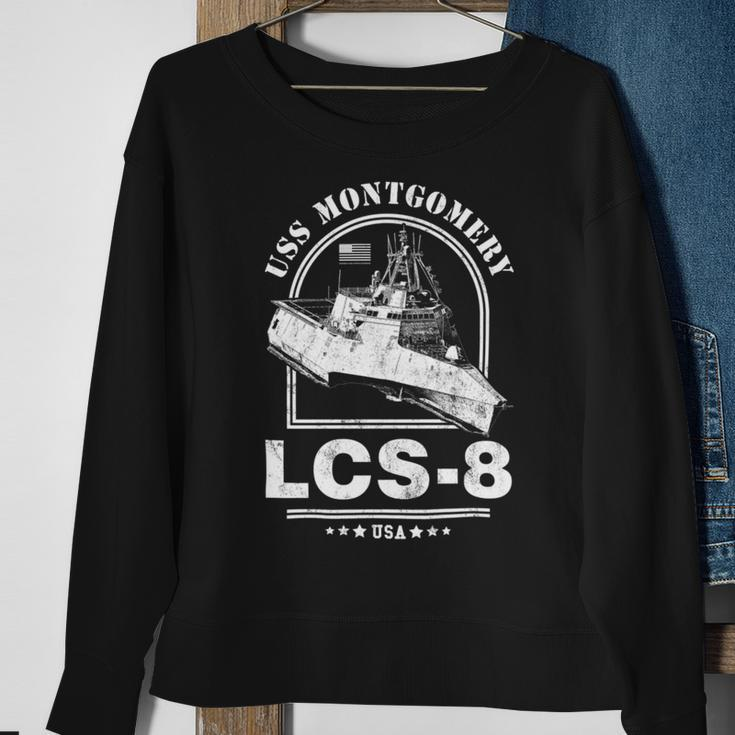 Uss Montgomery Lcs-8 Sweatshirt Gifts for Old Women