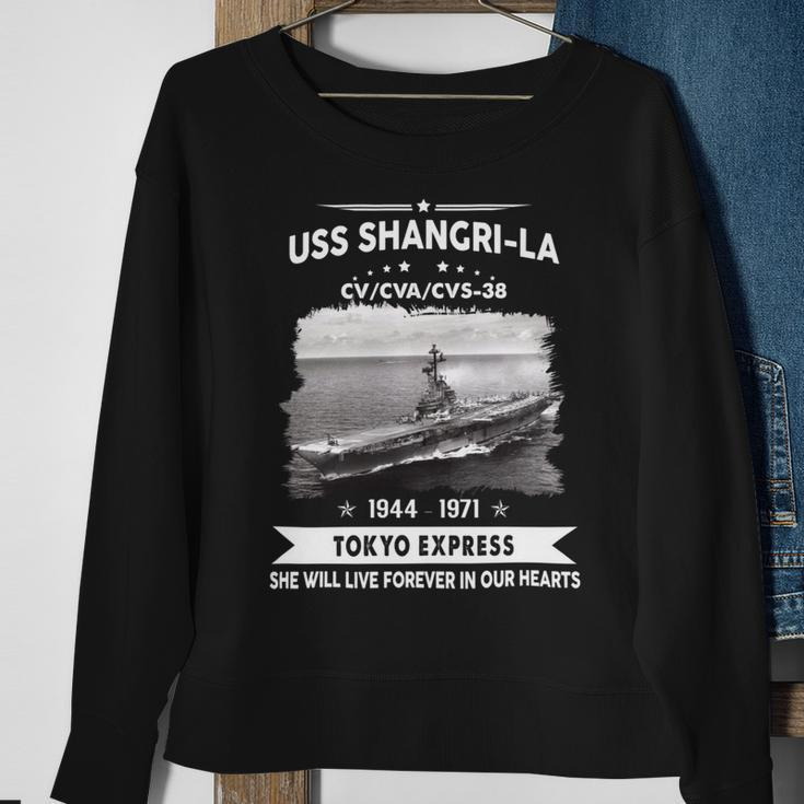 Uss Shangri-La Cv 38 Sweatshirt Gifts for Old Women