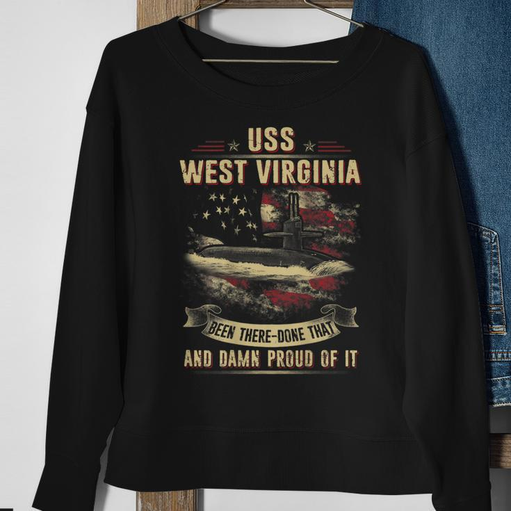 Uss West Virginia Ssbn736 Sweatshirt Gifts for Old Women