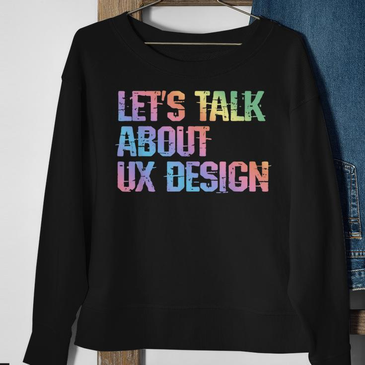 Ux Humor Ui er User Experience Interface Joke Sweatshirt Gifts for Old Women