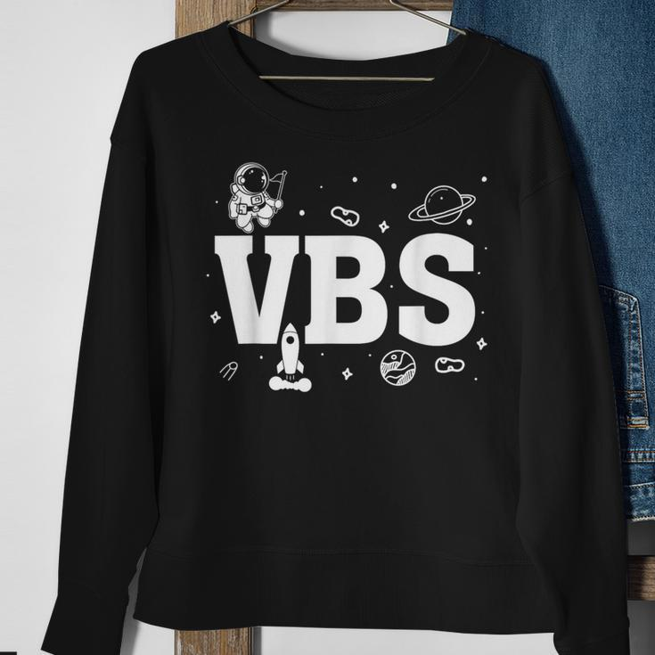 Vbs Crew Vacation Bible School 2023 Space Sweatshirt Gifts for Old Women