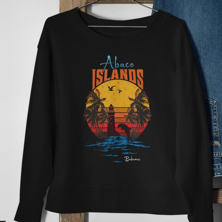 Vintage Abaco Islands Bahamas Gift Bahamas Funny Gifts Sweatshirt Gifts for Old Women