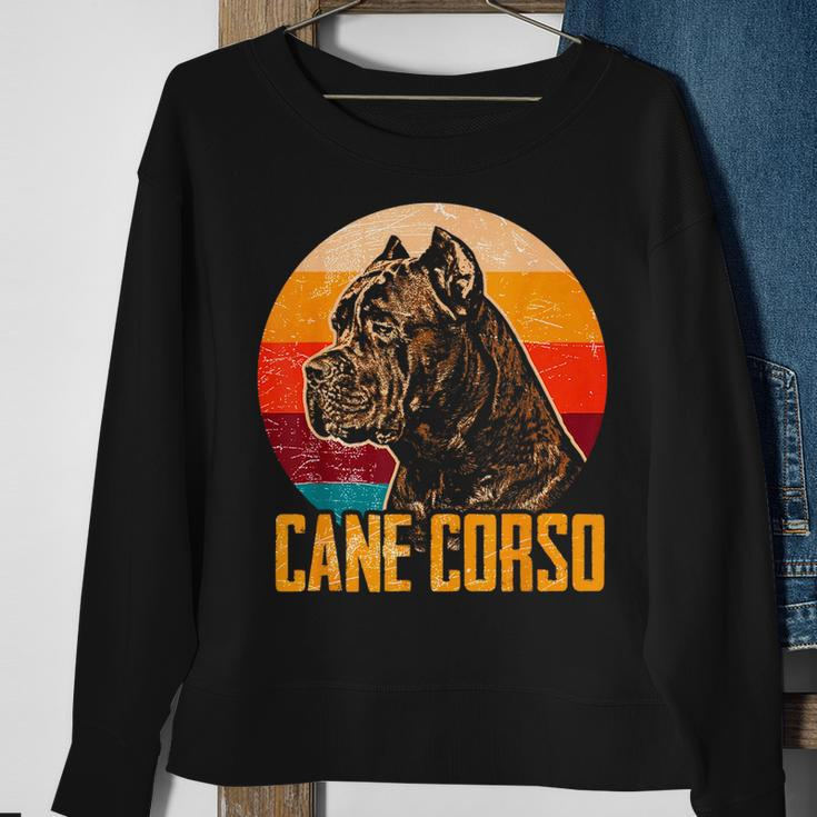 Vintage Cane Corso Lover Italian Dog Pet Cane Corso Sweatshirt Gifts for Old Women