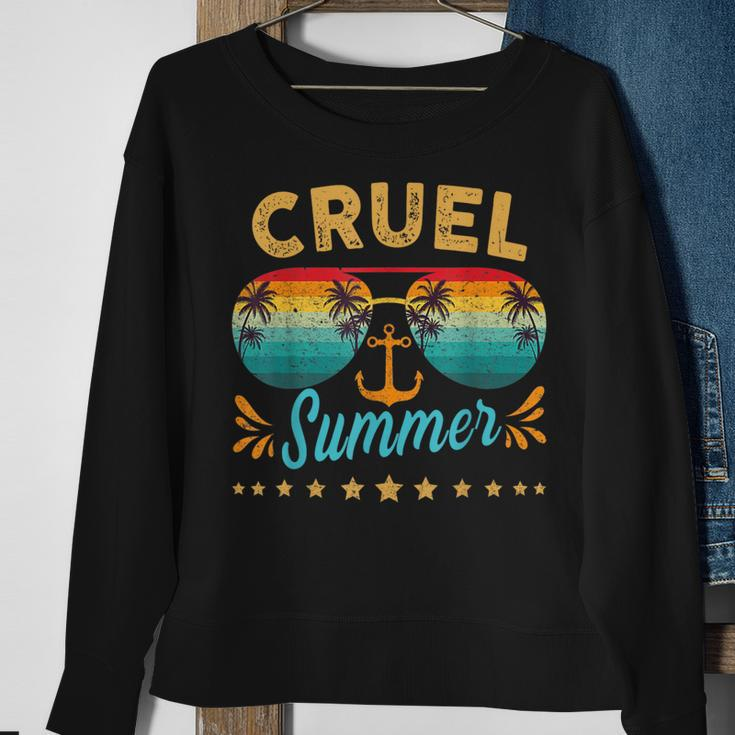 Vintage Cruel Summer Beach Matching Summer Beach Lover Sweatshirt Gifts for Old Women