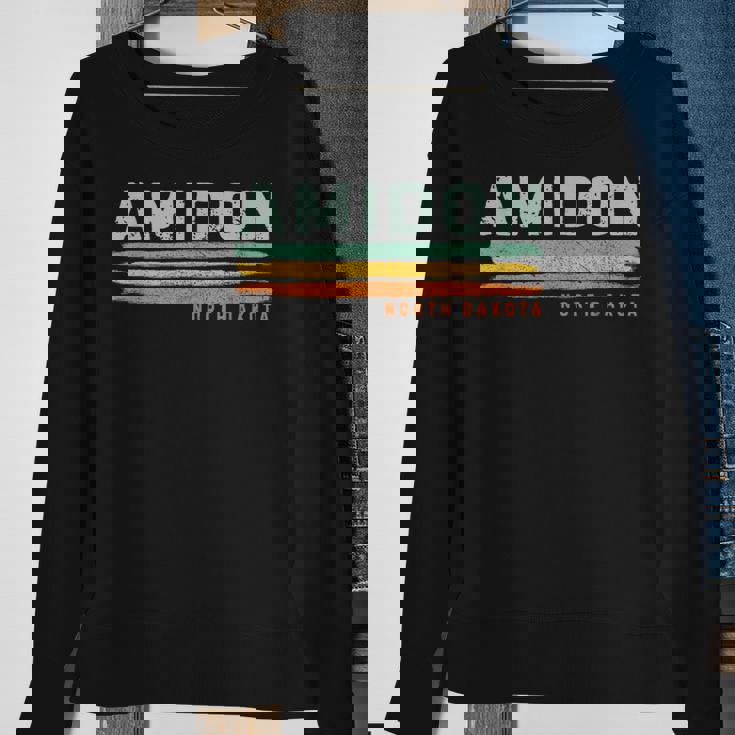 Vintage Stripes Amidon Nd Sweatshirt Gifts for Old Women
