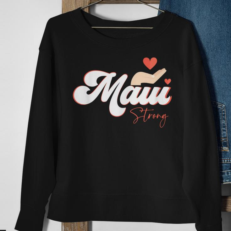 Vintage Strong Maui Hawaii Island I Love Hawaii Sweatshirt Gifts for Old Women
