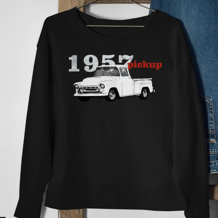 Vintage Trucks 1957 Pickup Pick Up Truck Truck Driver Driver Funny Gifts Sweatshirt Gifts for Old Women
