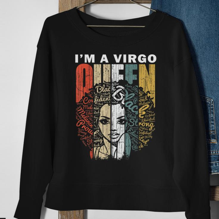 I Am Virgo Queen Birthday Unapologetic African Sweatshirt Gifts for Old Women