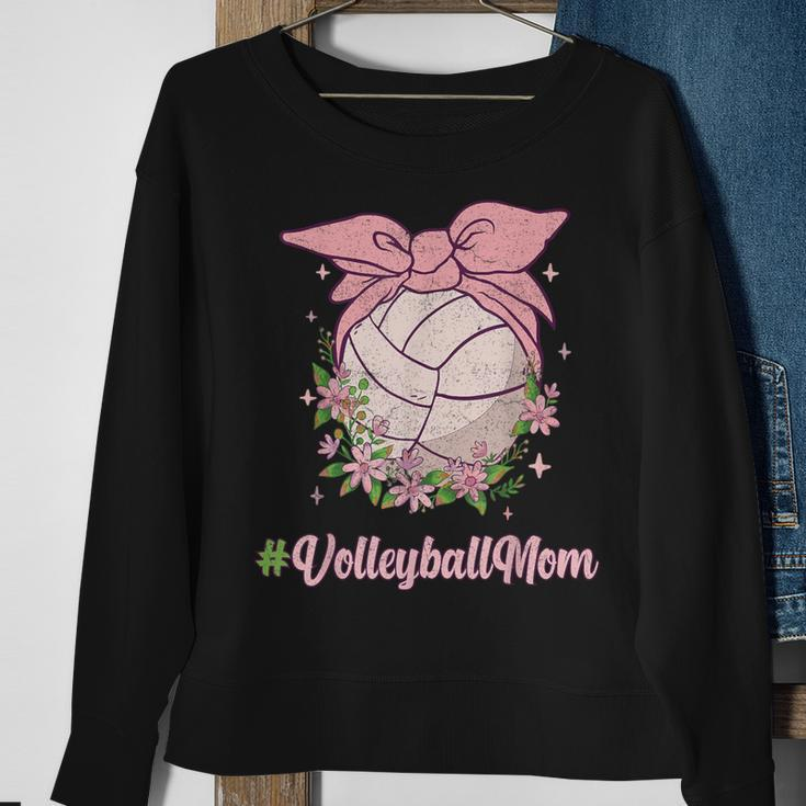Volleyball Mom Game Day Vibes For Volleyball Sweatshirt Gifts for Old Women