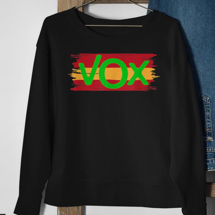 Vox Spain Viva Political Party Sweatshirt Gifts for Old Women
