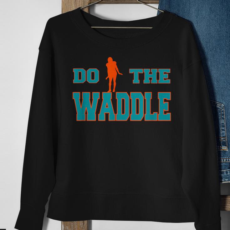 Do The Waddle Football Dance Sweatshirt Gifts for Old Women