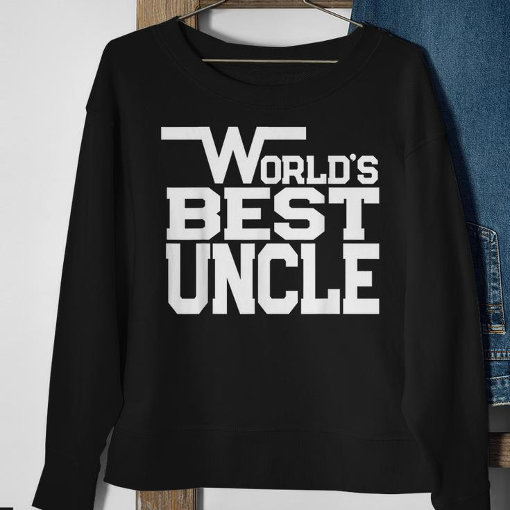 Worlds Best Uncle Uncle Gift Sweatshirt Gifts for Old Women