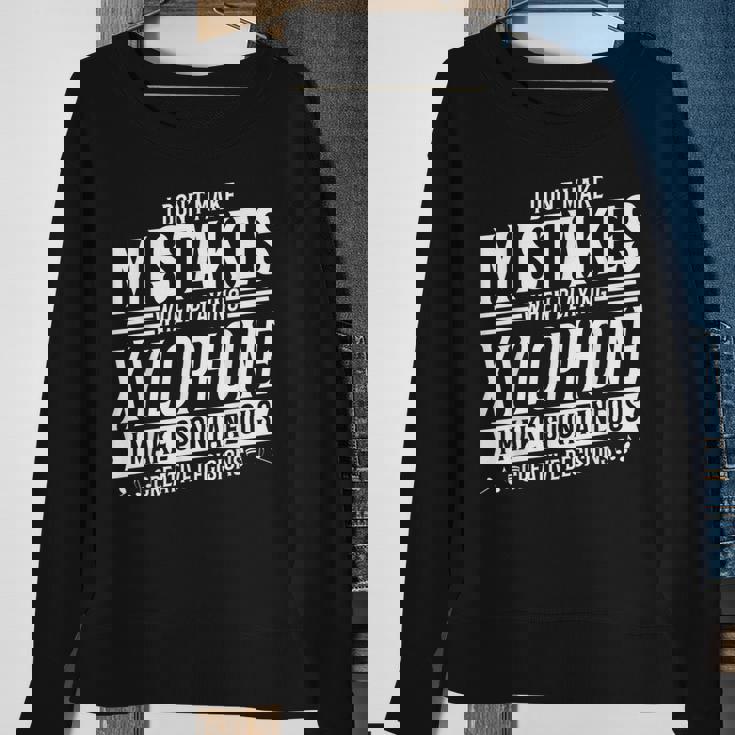 Xylophone Player Musical Instrument Xylophone Sweatshirt Gifts for Old Women