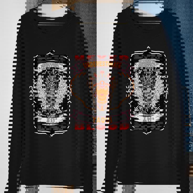 Yaqui Native American Never Underestimate Yaqui Woman Native American Funny Gifts Sweatshirt Gifts for Old Women