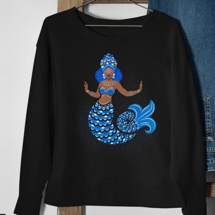 Yemaya Yemoja Yemanja Iemanja African Goddess Sweatshirt Gifts for Old Women