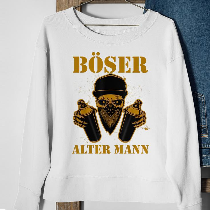 Bad Old Man Gangster Spray Cans Sweatshirt Gifts for Old Women