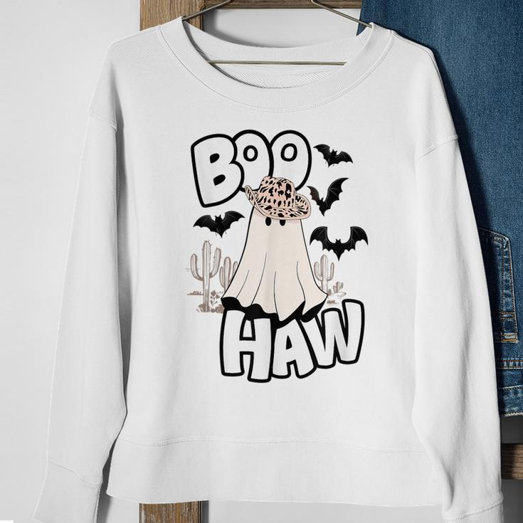 Boo Haw Retro Vintage Cowboy Ghost Ghost Funny Gifts Sweatshirt Gifts for Old Women