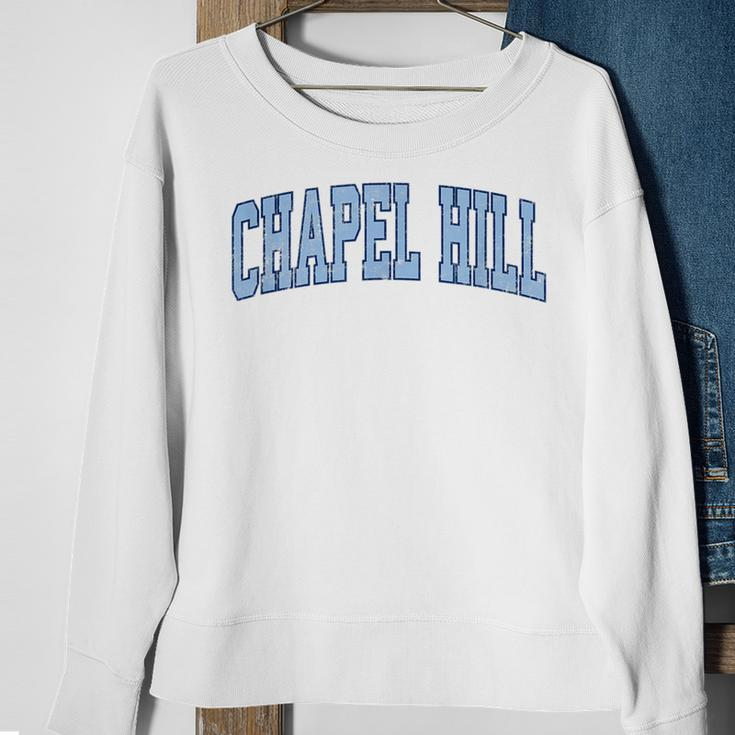 Chapel Hill North Carolina Nc Vintage Athletic Sports Sweatshirt Gifts for Old Women